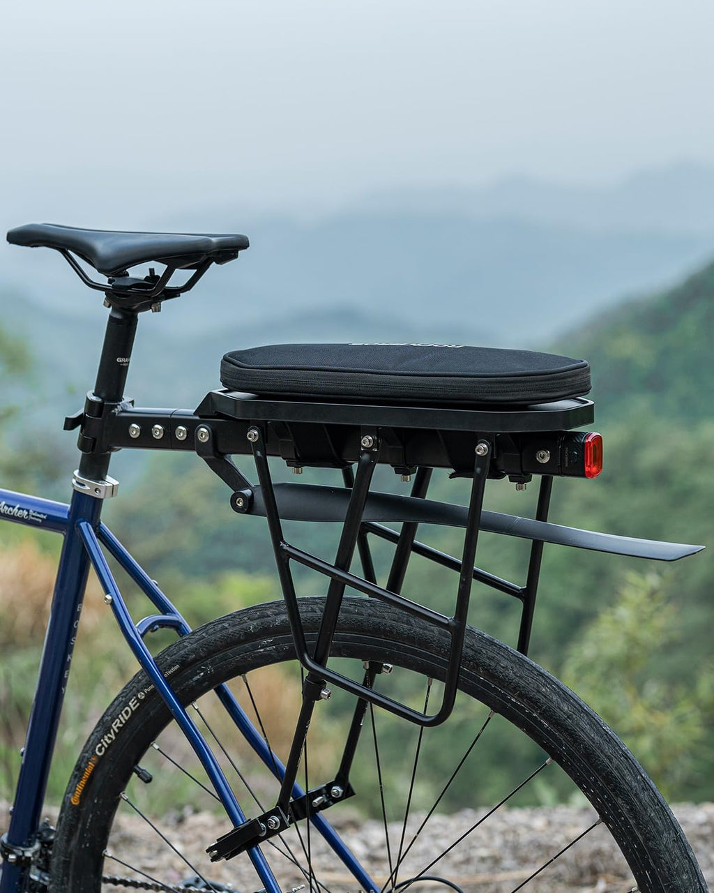 ROCKBROS Foldable Bike Bag for Rear Rack Expandable 5L