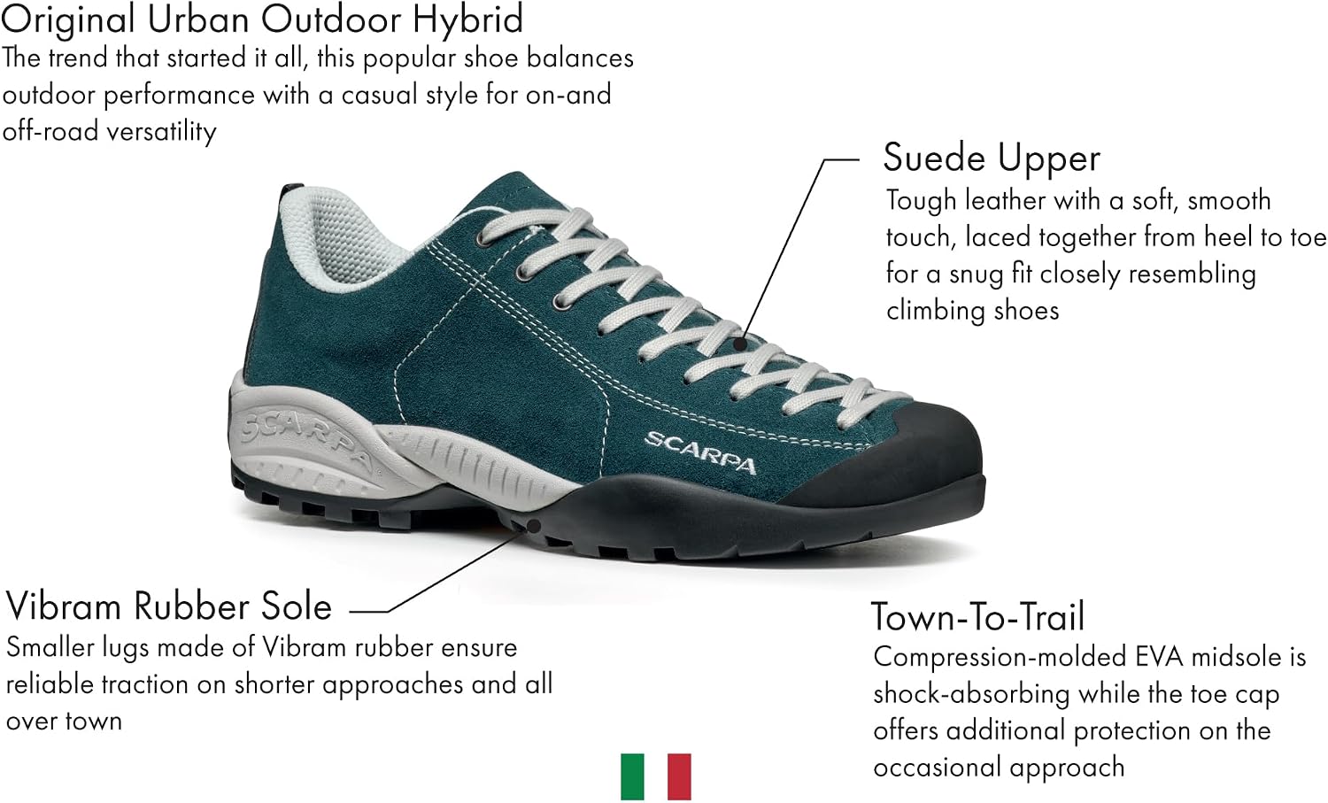 SCARPA Men's Mojito Walking Shoes
