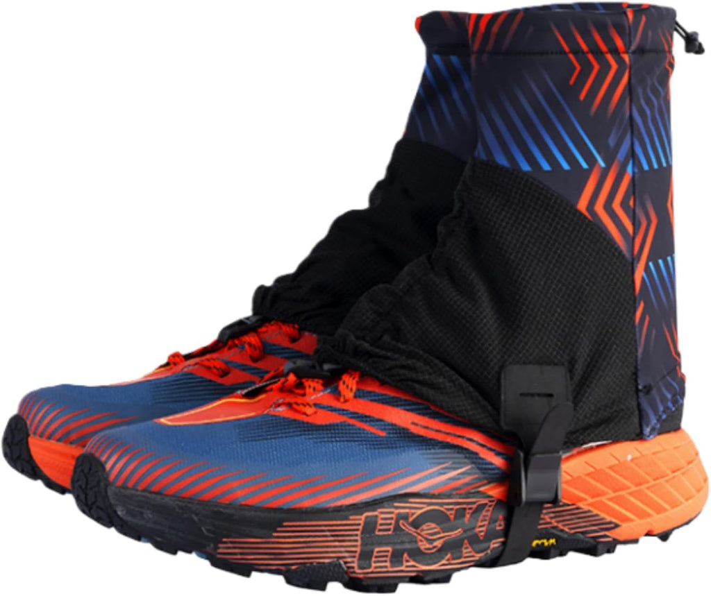 Sandproof Shoe Covers,Waterproof, Breathable, Gaiters Protect Against Mud, Sand, Rain, Snow, Light and Adjustable,Short for Men and Women, for Camping, Fishing, Hiking, Mountain Climbing