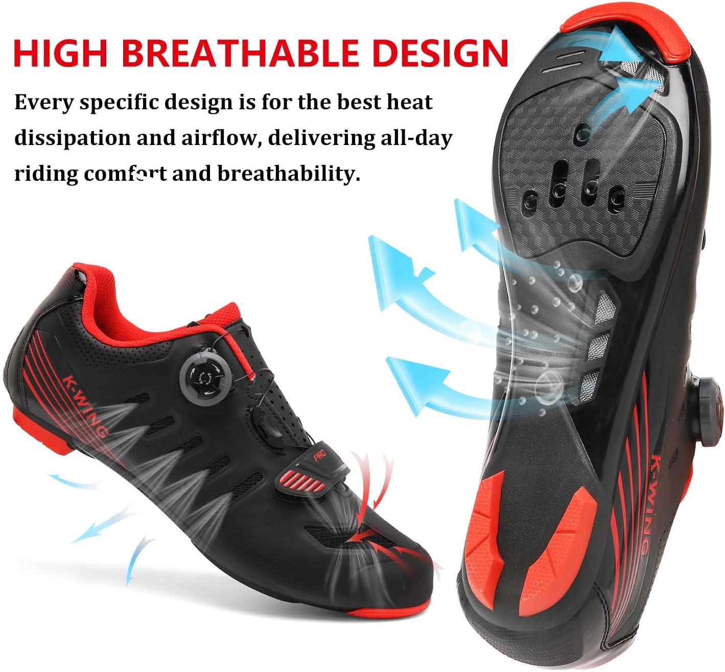 Unisex Cycling Shoes Compatible with pelaton Indoor Road Bike Shoes Mountain Bike Shoes for Men and Women Delta Cleats Clip Outdoor Pedal Bicycle Shoes MTB Shoes for Men