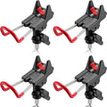 Lenwen 4 Pcs Fishing Rod Holders for Ground, Fishing Pole Holders for Bank