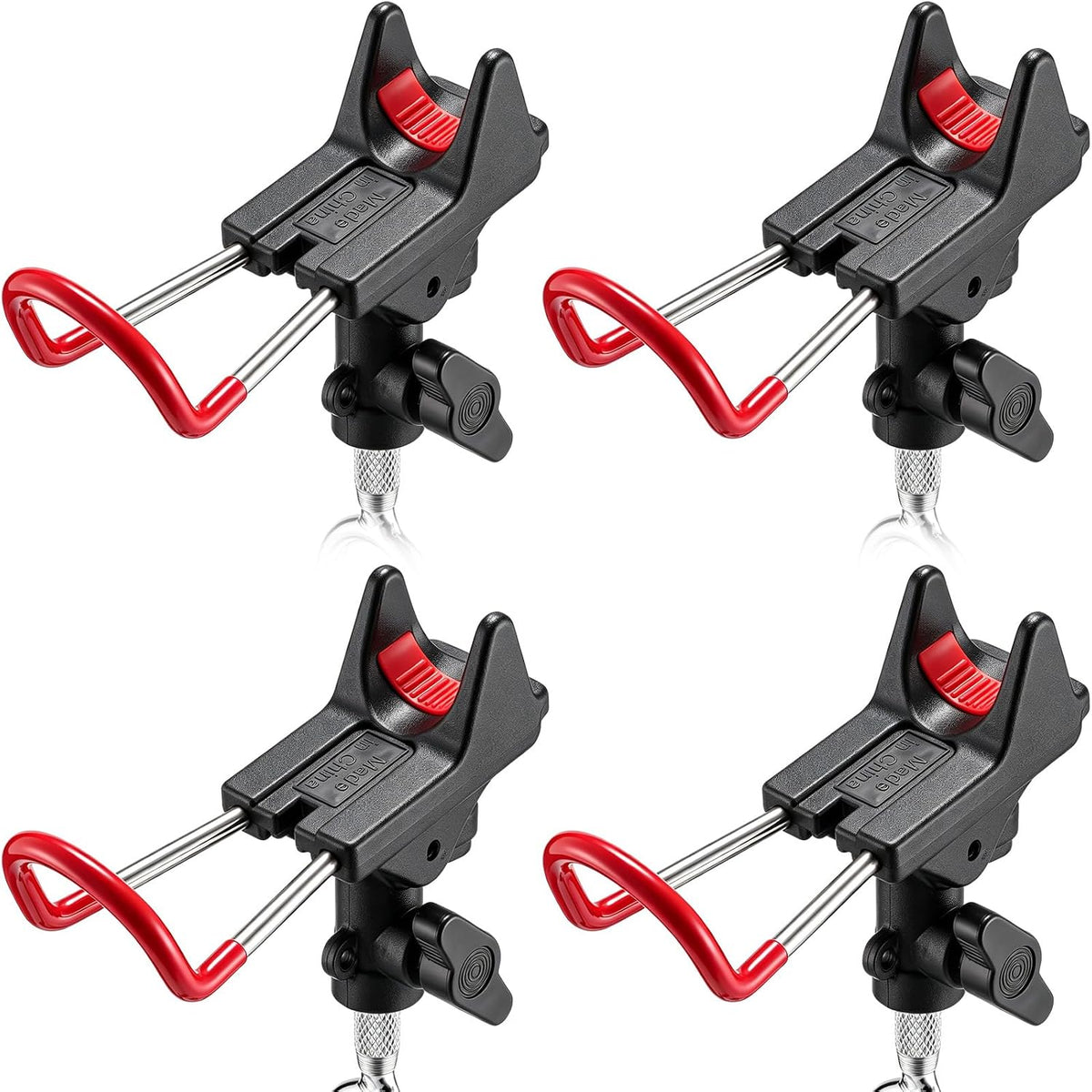 Lenwen 4 Pcs Fishing Rod Holders for Ground, Fishing Pole Holders for Bank