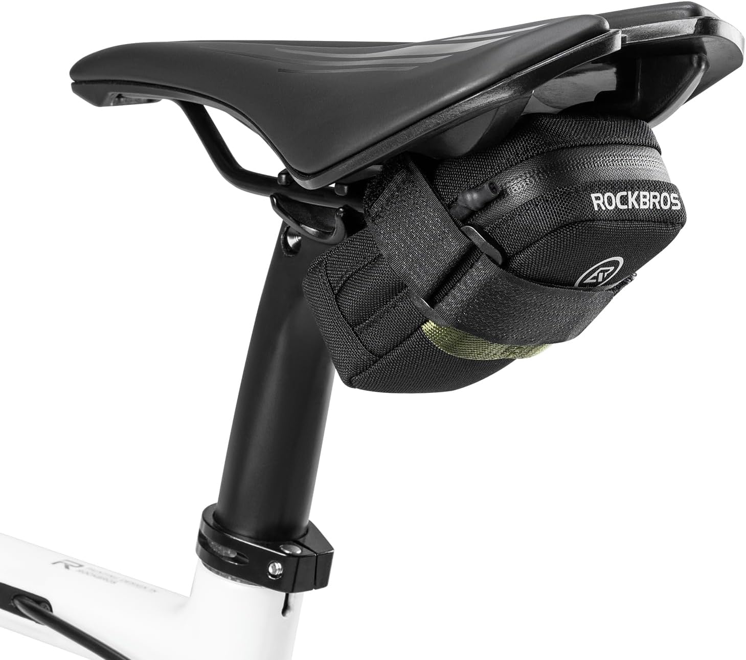 ROCKBROS Bike Saddle Bag, 0.35L Compact Under Seat Bag for Road Bikes