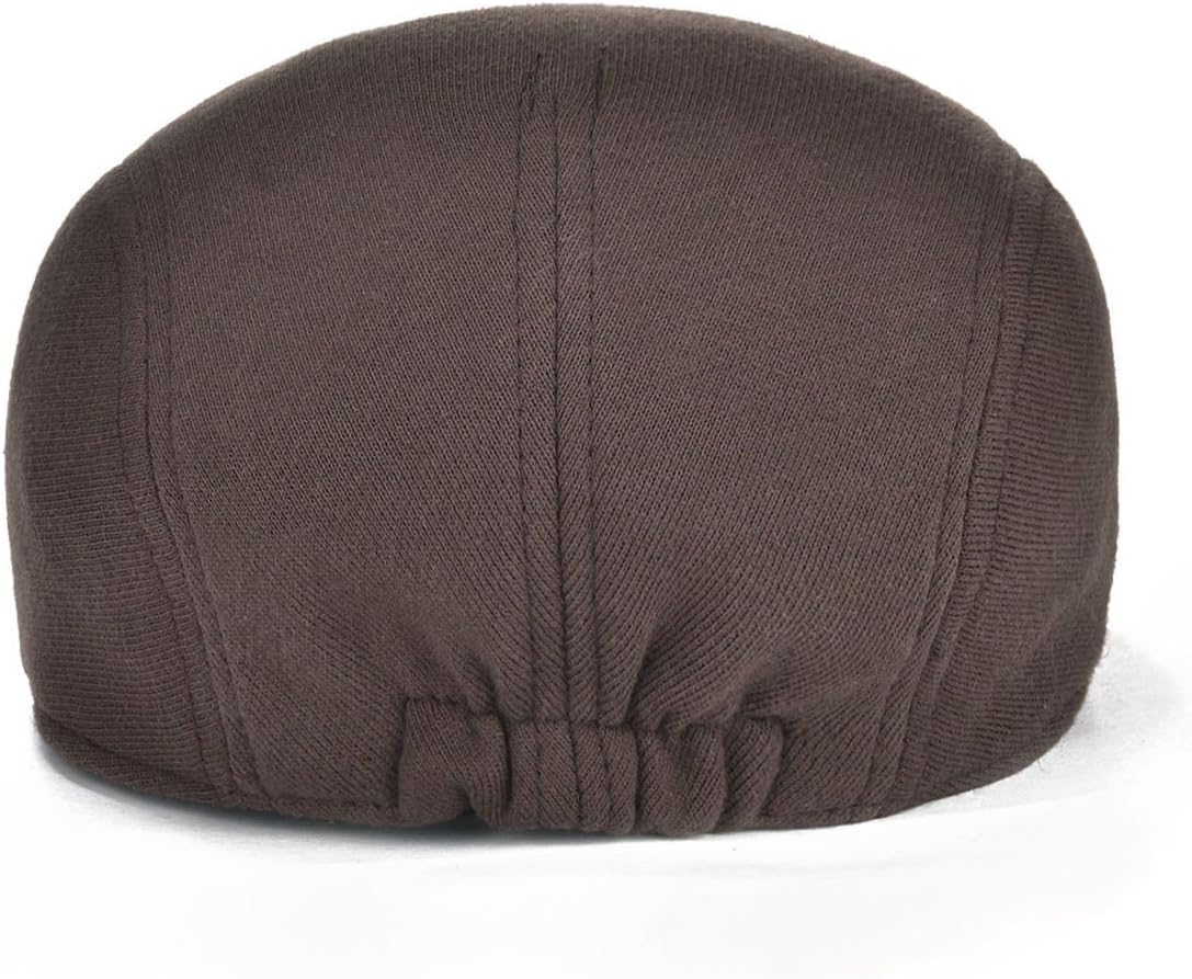VOBOOM Men's Cotton Flat Ivy Gatsby Newsboy Driving Hat Cap