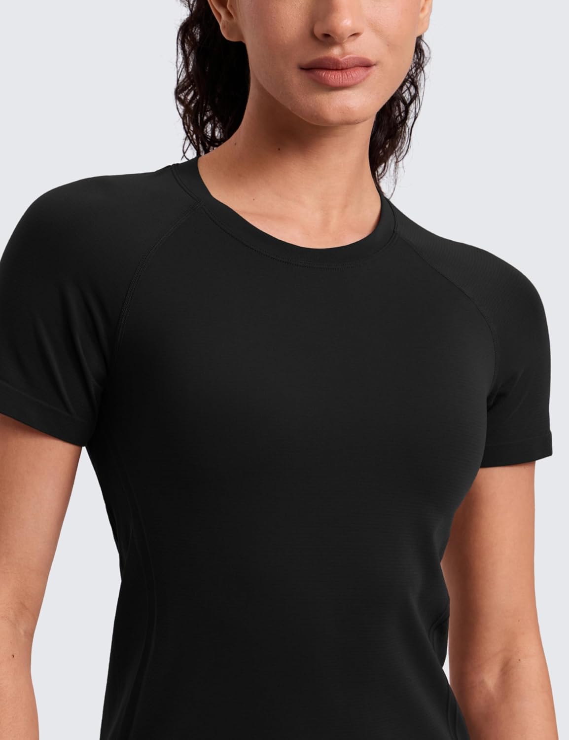 CRZ YOGA Seamless T-Shirt Hip Length