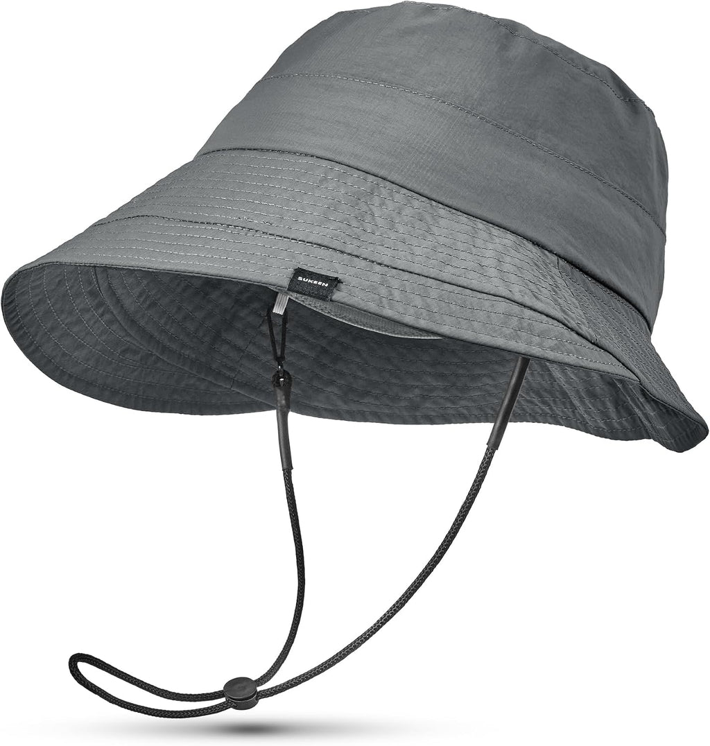 Sukeen Lightweight Bucket Hat for Women Quick-Dry Hiking Hat Packable Foldable UV Sun Hat for Outdoor Activities