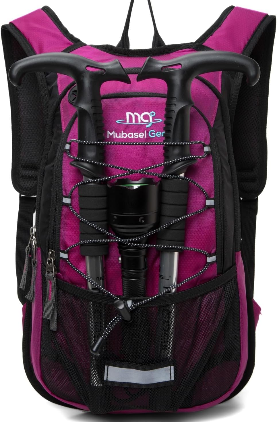 15L Insulated Hydration Backpack Pack with 2L Water Bladder Lightweight Hiking Backpack Bag for Women Men Daypack for Hiking Running Festival Camping Biking