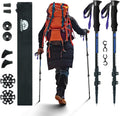 Collapsible Trekking Poles for Hiking, Adjustable Aluminum Walking Sticks