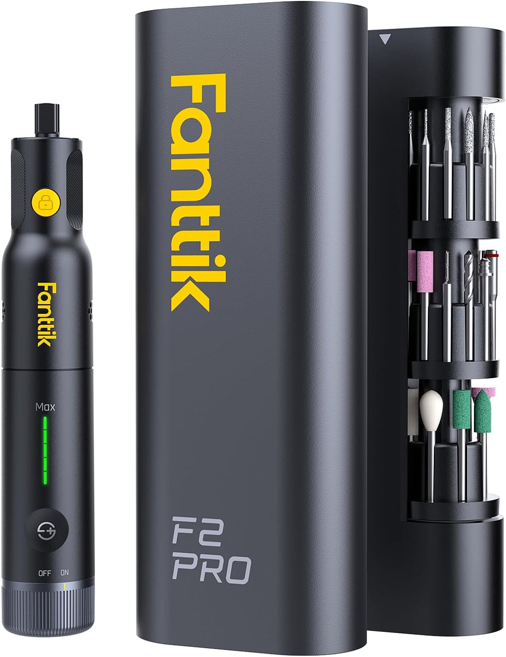 Fanttik F2 PRO Cordless Rotary Tool Kit with Strong Magnetic Motor 5 Speed