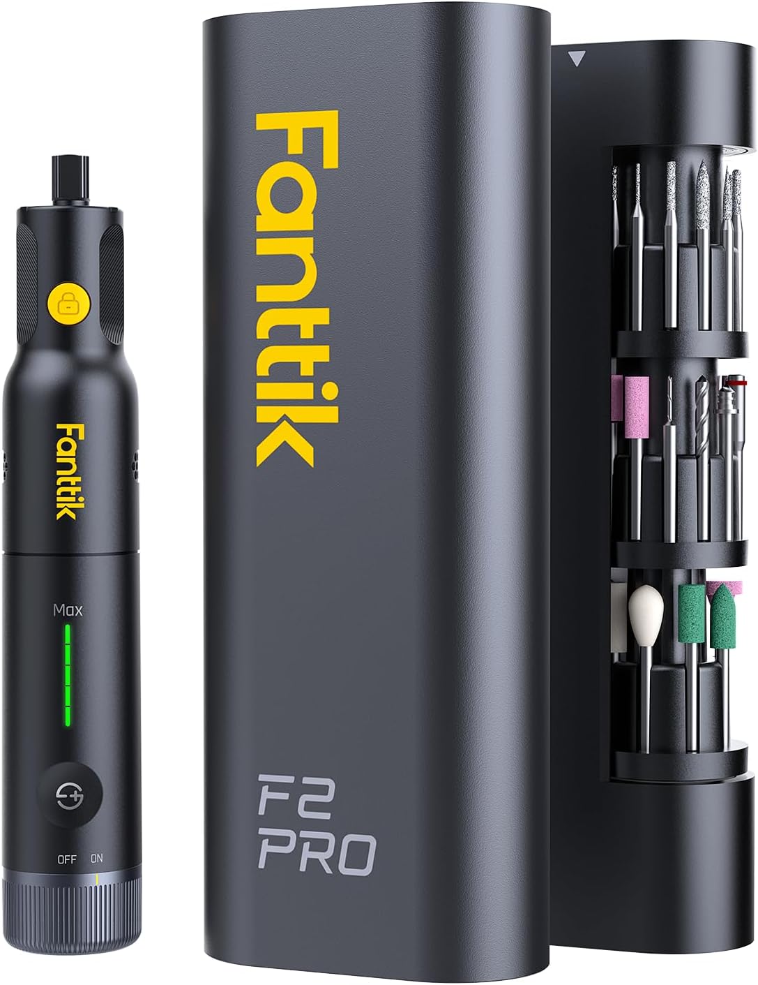 Fanttik F2 PRO Cordless Rotary Tool Kit with Strong Magnetic Motor 5 Speed