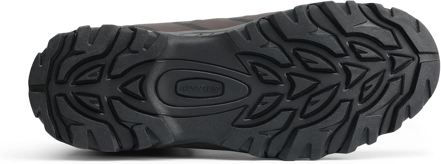 NORTIV 8 Men's Ankle High Waterproof Hiking Boots