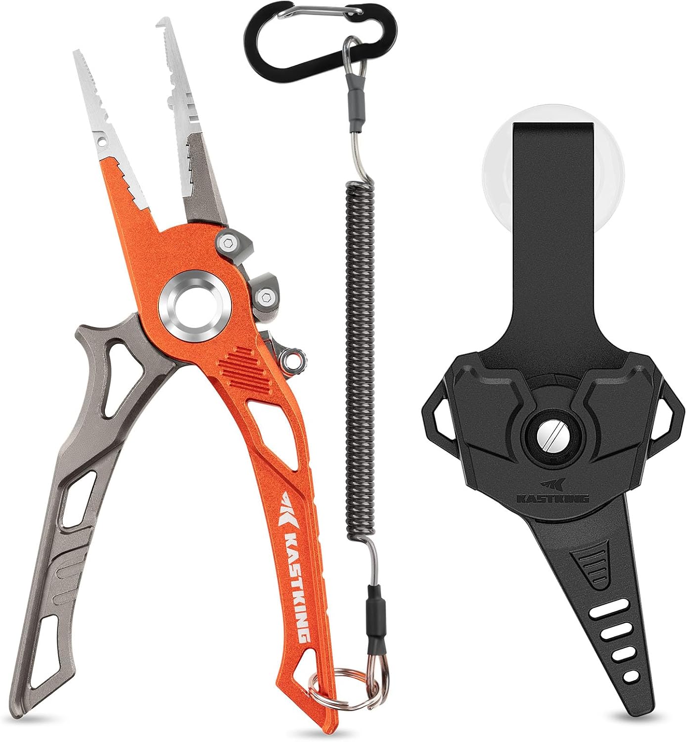KastKing AlumaStream 7.5" Aluminum Fishing Pliers & Rig Tool Combo