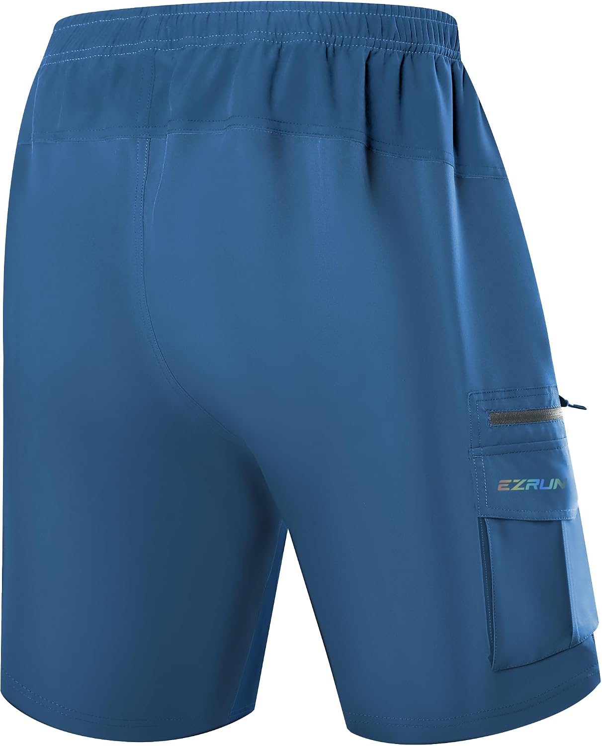 EZRUN Men's 3D Padded Mountain Bike Shorts Quick Dry Cycling Shorts