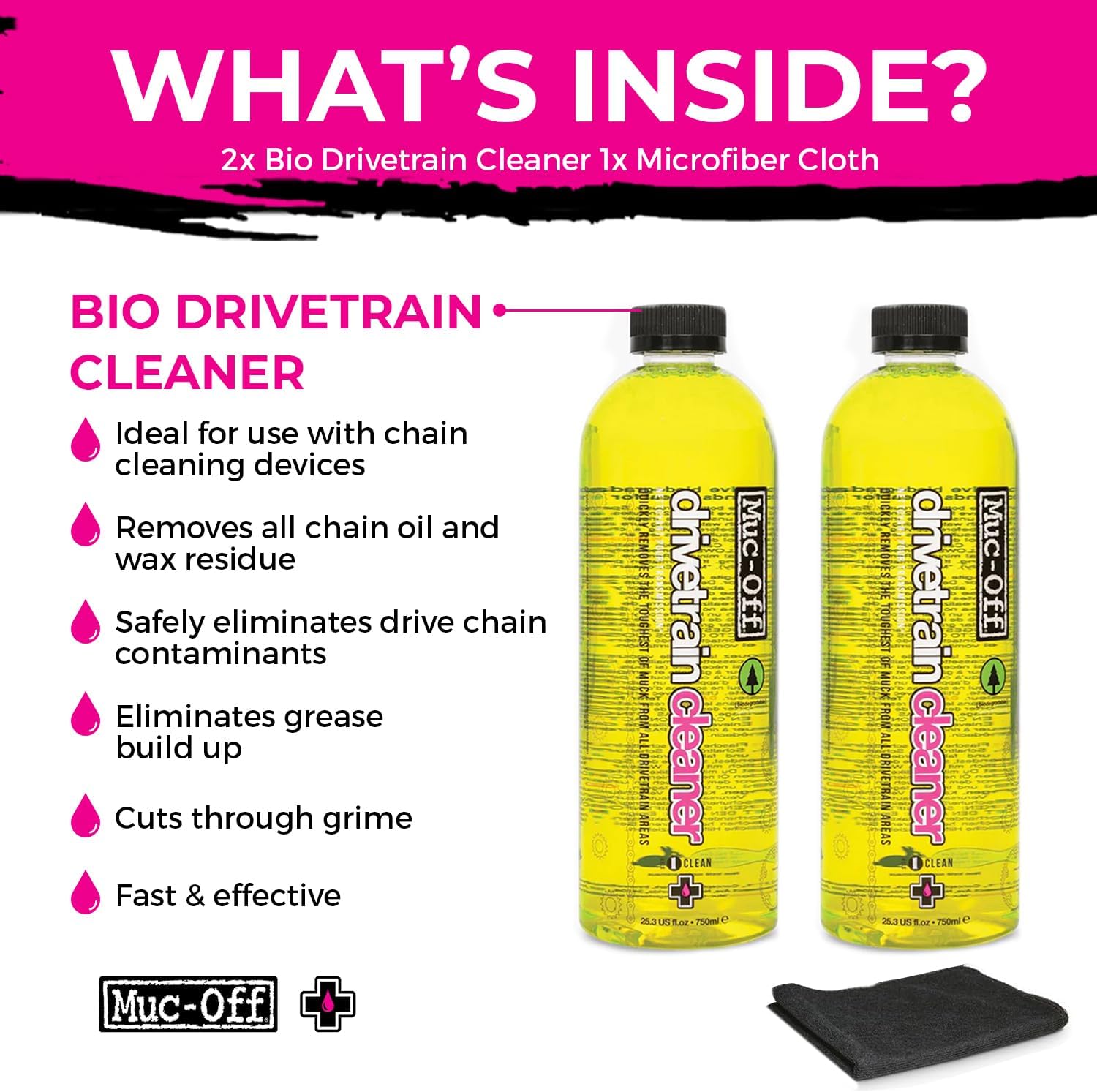 Muc-Off Drivetrain Cleaner & Degreaser Spray