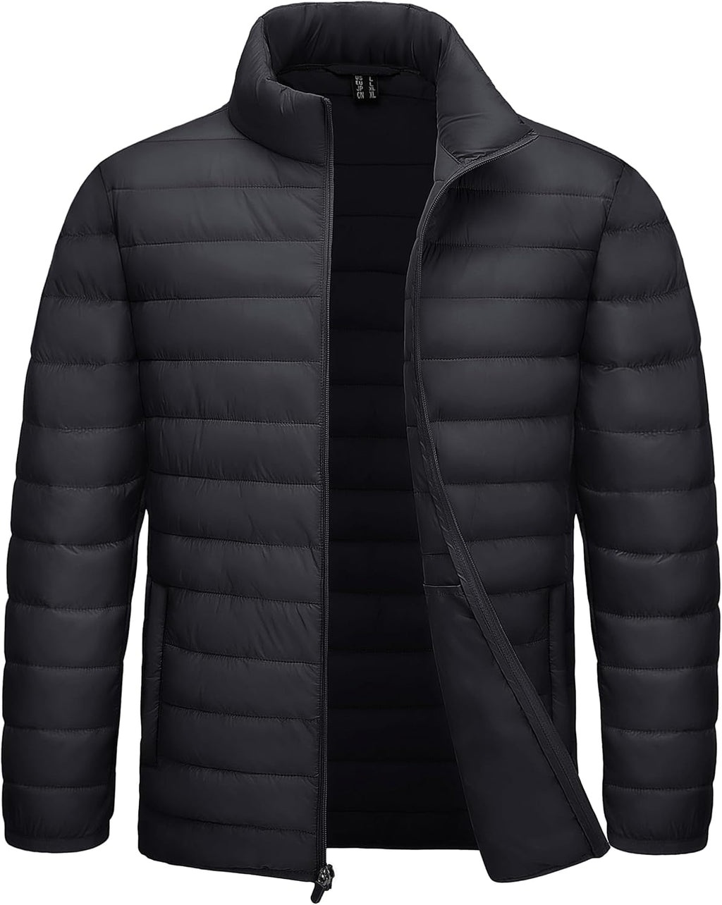 TACVASEN Men's Lightweight Puffer Jacket Quilted Insulated Winter Coat