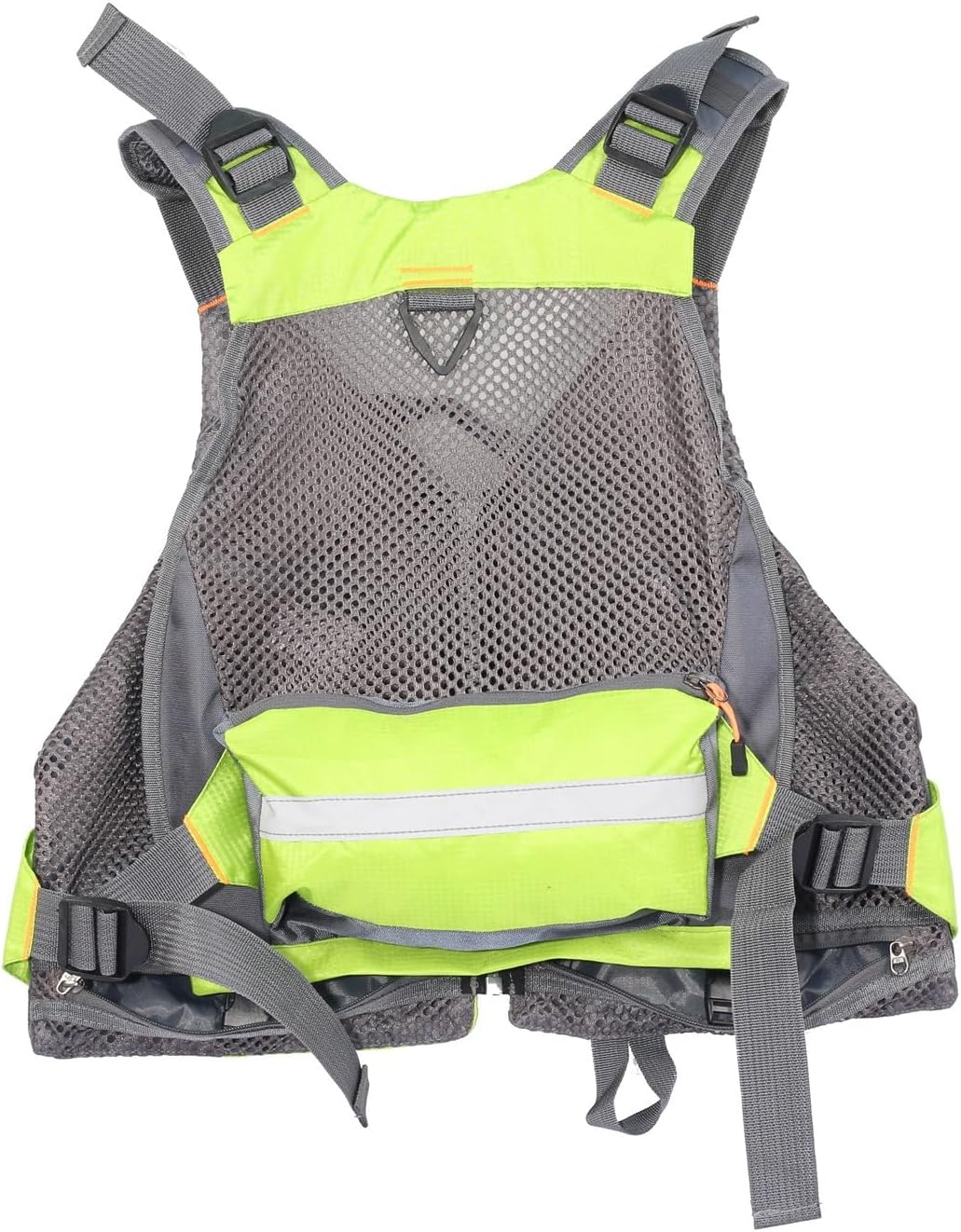 Multifunctional Kayak Life Jackets for Adults - Fishing, Multi Pocket Portable Detachable Clothing with Floating Material Breathable Life-Saving Rock Fishing