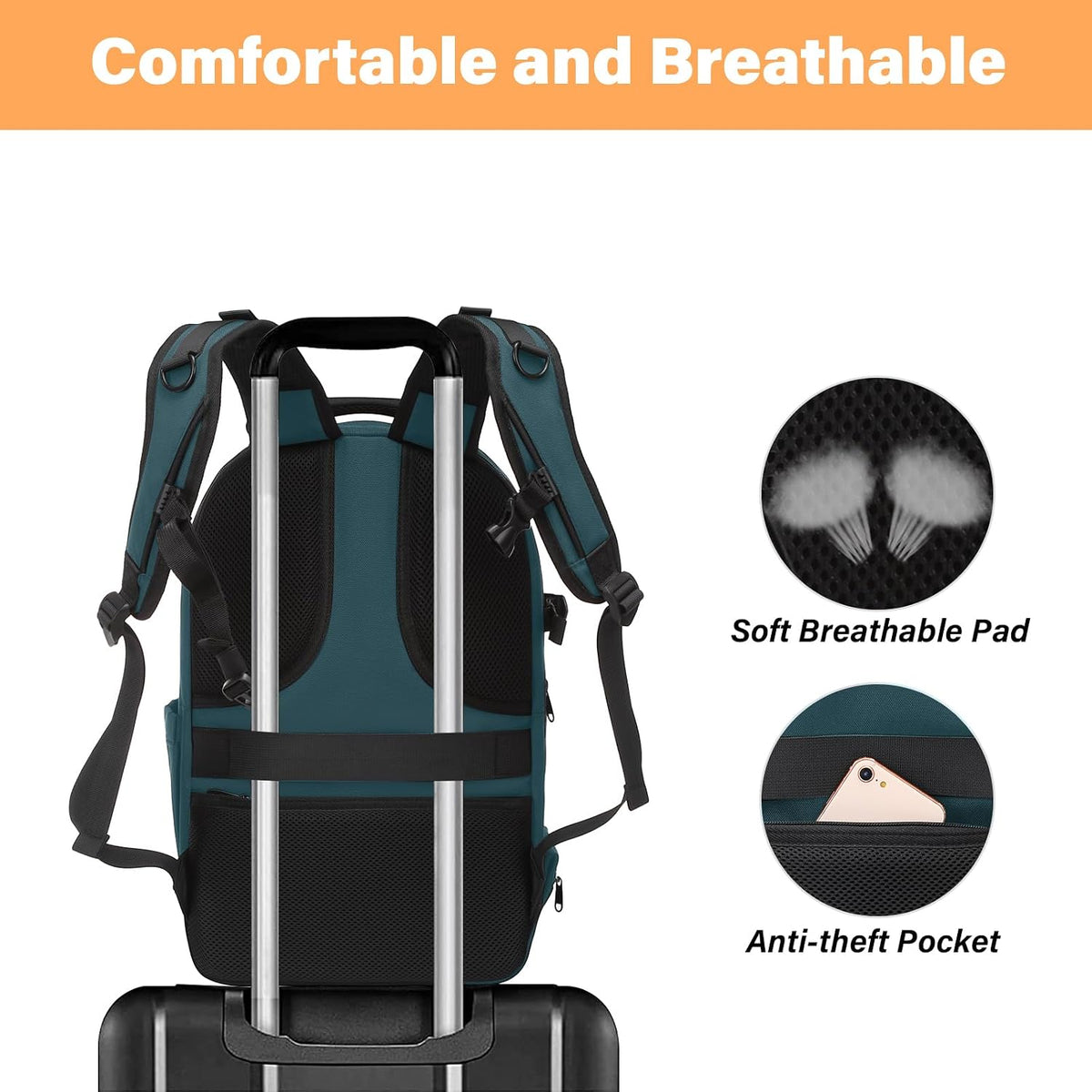MOSISO Camera Backpack, Photography Camera Bag Waterproof Hardshell Case