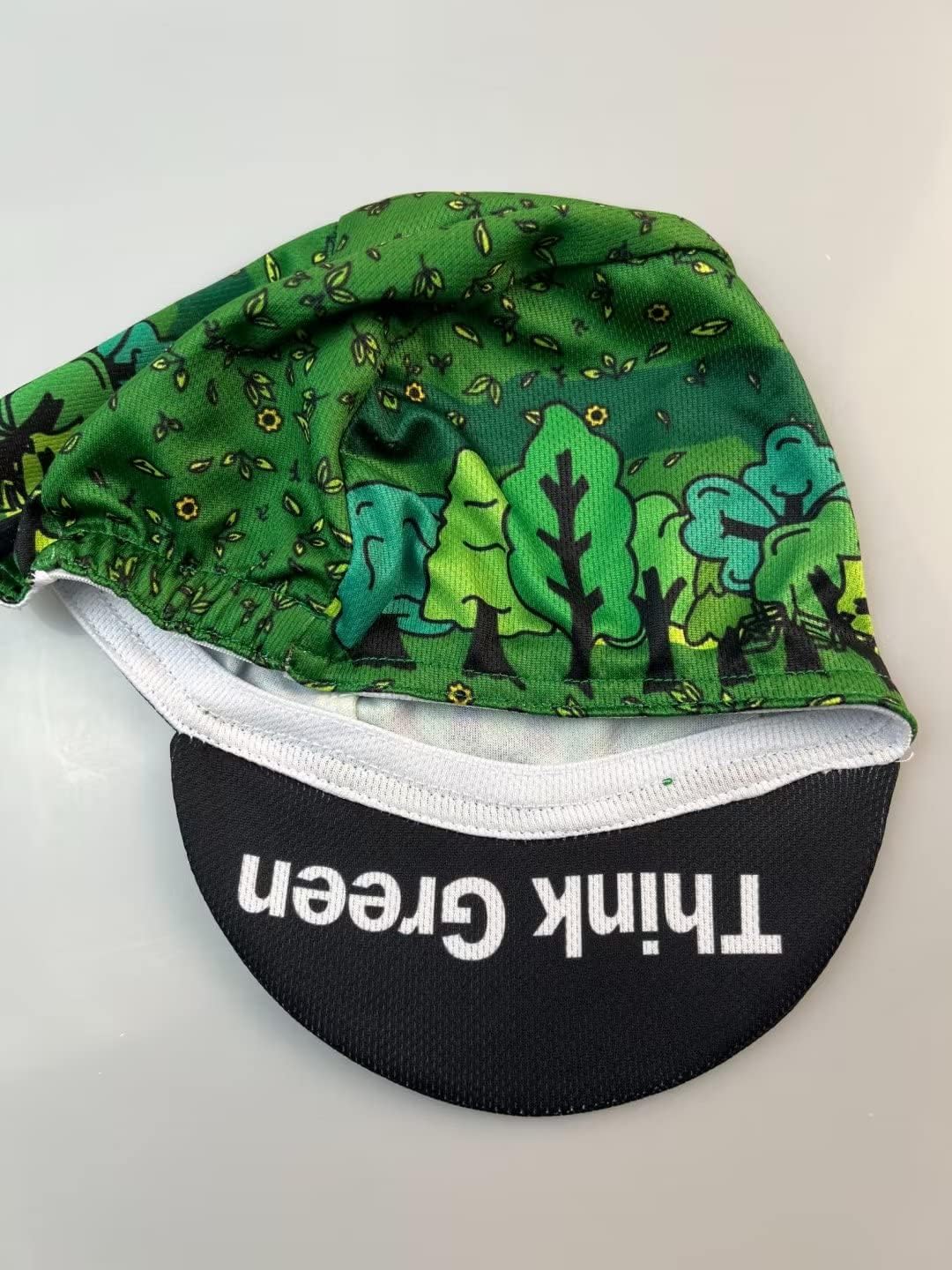 Funny Cycling Cap - Polyester Cycling Hat-Under Helmet - Cycling Helmet Liner Breathable&Sweat Uptake