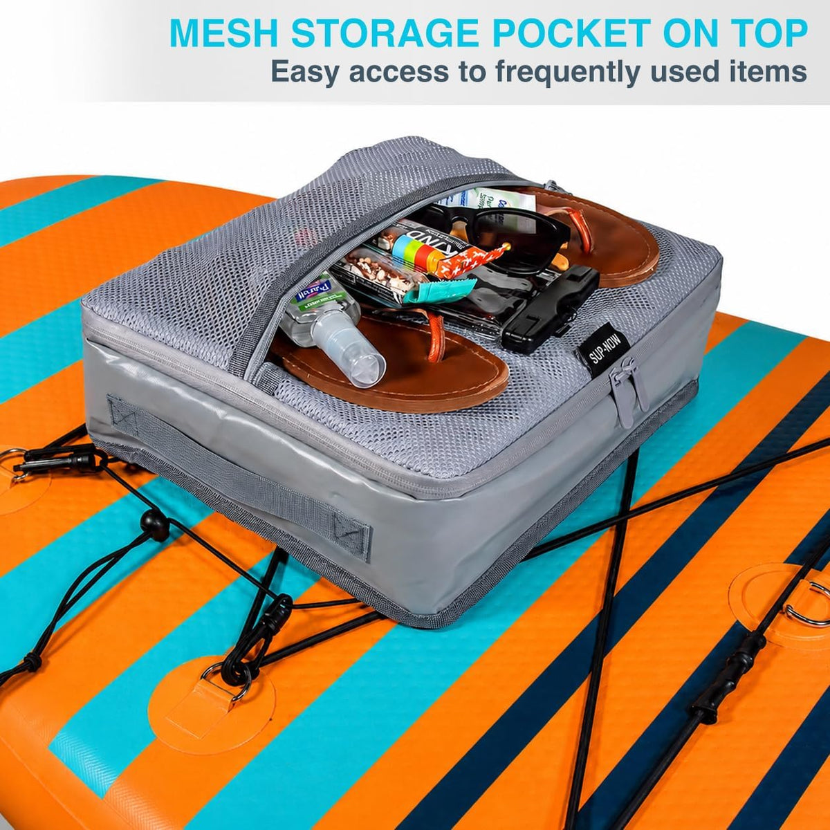 SUP-Now Paddle Board Accessories Cooler with Waterproof Phone Case – Essential SUP Accessories for Paddleboarding