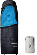 Naturehike 0 Degree Ultralight Down Sleeping Bag for Adults, 650 Fill Power, Backpacking Cold Weather Sleeping Bag with RDS Down, -2℉ / 18℉ Sleeping Bags for Camping, Hiking