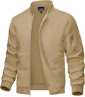 MAGCOMSEN Men's Bomber Jacket Lightweight Windbreaker Spring Fall Jacket
