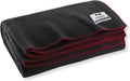 M MCGUIRE GEAR Heavy Duty Wool Blanket, Survival, Emergency, and First Aid Use – Mil-Spec, Fire Retardant, Durable Outdoor Wool Blankets for Camping. - Black, (64 x 90 inches)