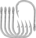 BLUEWING Stainless Steel Live Bait Hooks 10pcs/20pcs Ultra Sharp & Durable for Saltwater & Freshwater Fishing