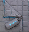 KingCamp Ultralight Camping Blanket, Wearable Packable Blanket 69" x 53"