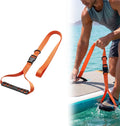 Portable Boat Boarding Stirrup Step with Secure Marine Rope