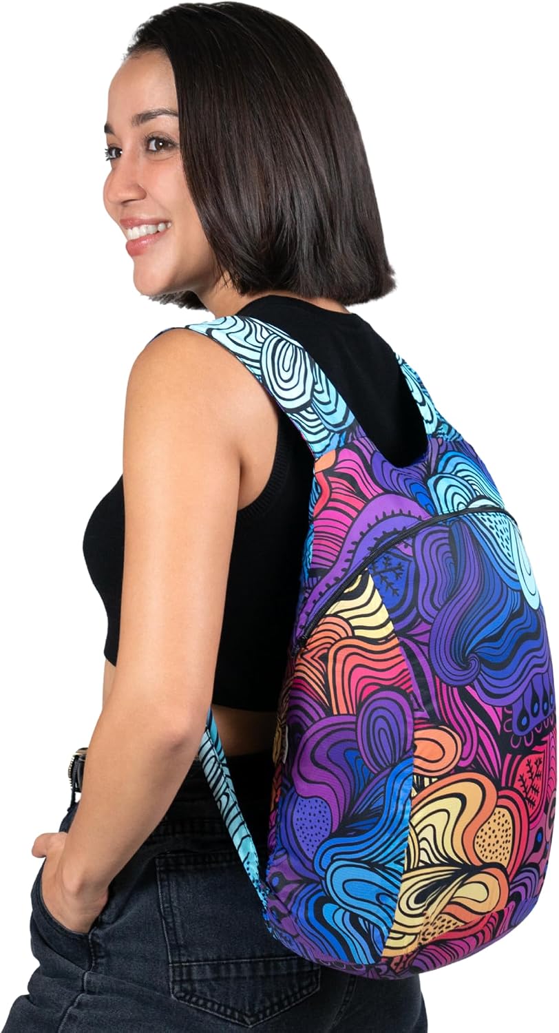 Nanobag Daypack 16L Ultralight Packable Foldable Travel Backpack for Hiking