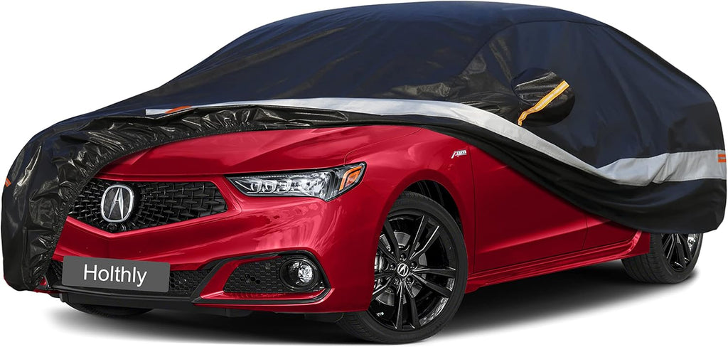 Sedan Car Cover Custom Fit Audi A4/S4/RS4 1994-2025, 100% Waterproof Breathable Outdoor Car Covers, Sun Rain Dust Snow Protection. (Ships from US Warehouse)