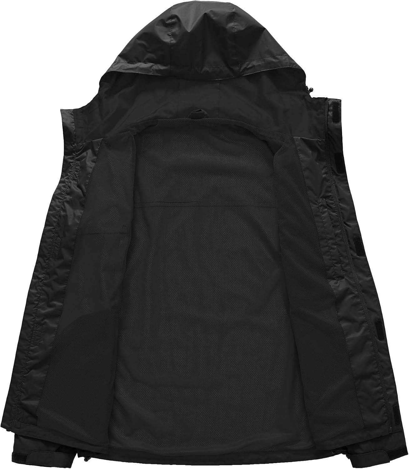 TBMPOY Men's Lightweight Rain Jackets Waterproof Raincoat with Hood