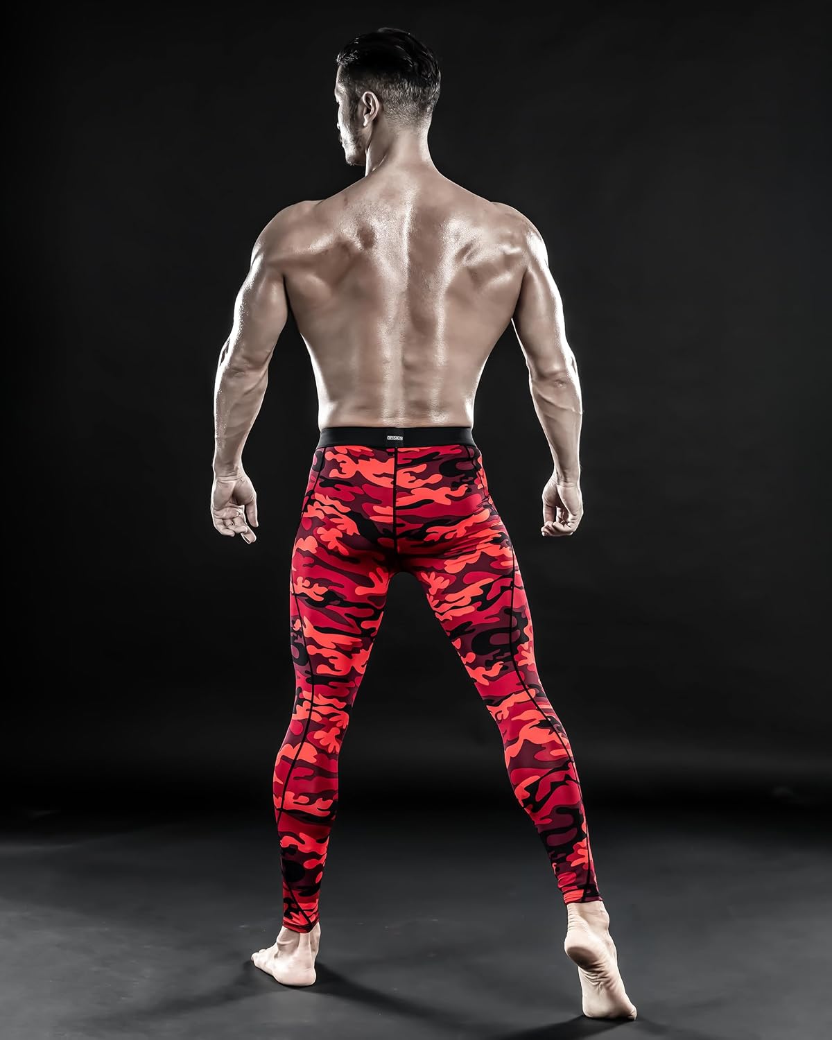 DRSKIN Men’s Compression Pants (5/4/3 Pack) Quick Dry Tights Leggings Sports Baselayer Running Gym Workout