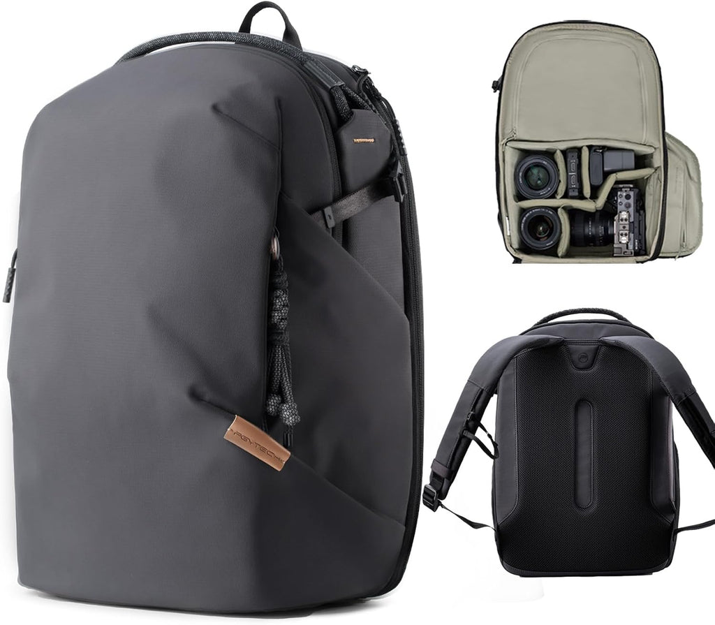 PGYTECH OneGo Lite Camera Backpack 22L Lightweight Camera Bag Black