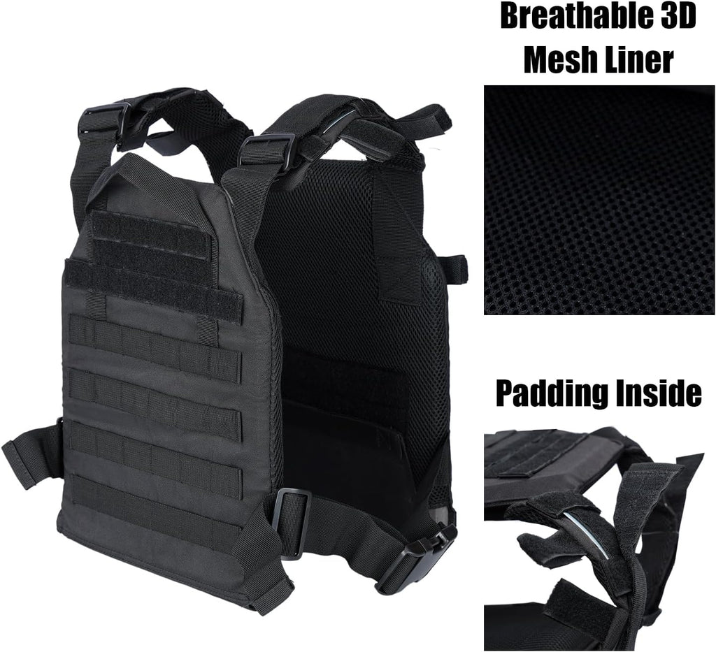 Tactical Weighted Vest, Strength Training Weight Vests for Workouts