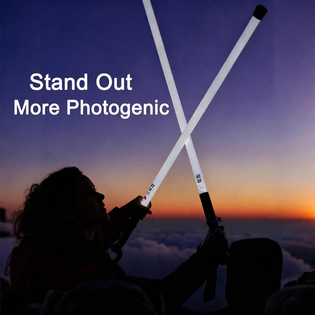 LED Glow Trekking Pole, 2026 Luminous Hiking Stick Walking Staff