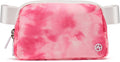 Pander Nylon Fanny Pack for Women, Two-Way Zipper Crossbody Bag