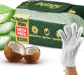 Petazy Pet Glove Wipes for Dogs & Cats - Paws, Ears & Butt Cleaning, 25 pk