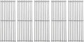 17-3/8” Stainless Steel 5 Grid Grates for Broil King Baron 540,590 590-S,Huntington 6133-84, 6133-87 6130-54, 6130-57 Broil-Mate 7130-64, 7133-64 Sterling 5130-54, 5130-64 Gas Grill