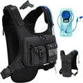Criuage USA Patent Running Hydration Vest Backpack, Lightweight Chest Pack with 2.0L Water Bladder Bag Daypack for Hiking Running Cycling Race Marathon for Women Men