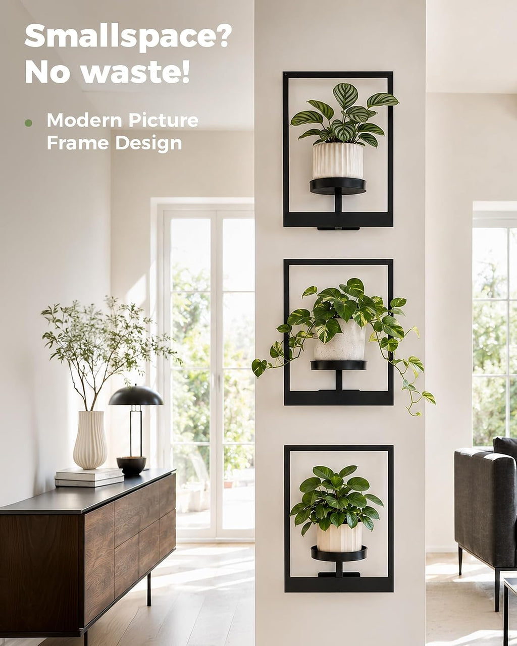 Bamworld Hanging Planters for Indoor Plants Wall Decor Living Room