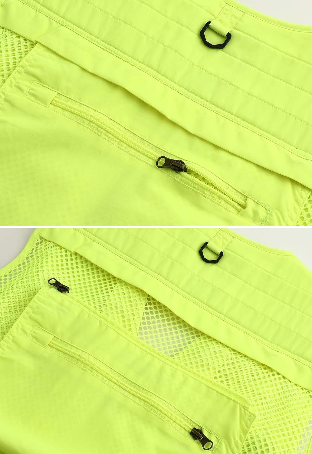 Hbufnha Outdoor Fishing Hunting Vest Multi Pockets Work Cargo Jacket