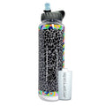 Epic Water Filters Nalgene OG Water Bottle with Filter, USA Made, BPA Free, Removes 99.99% Tap Water Contaminants, Forever Chemicals, Asta Art, 48 oz
