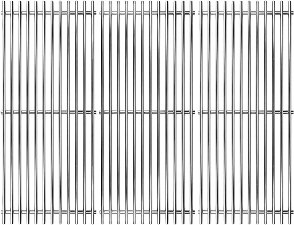 SF027C (3-Pack) 17 3/4" Stainless Steel Cooking Grid for Kenmore 148.16156210, 148.1637110; Master Forge 3218LT, 3218LTM, 3218LTN, DG0576CC, E3518-LP, L3218; Perfect Flame SLG2007D