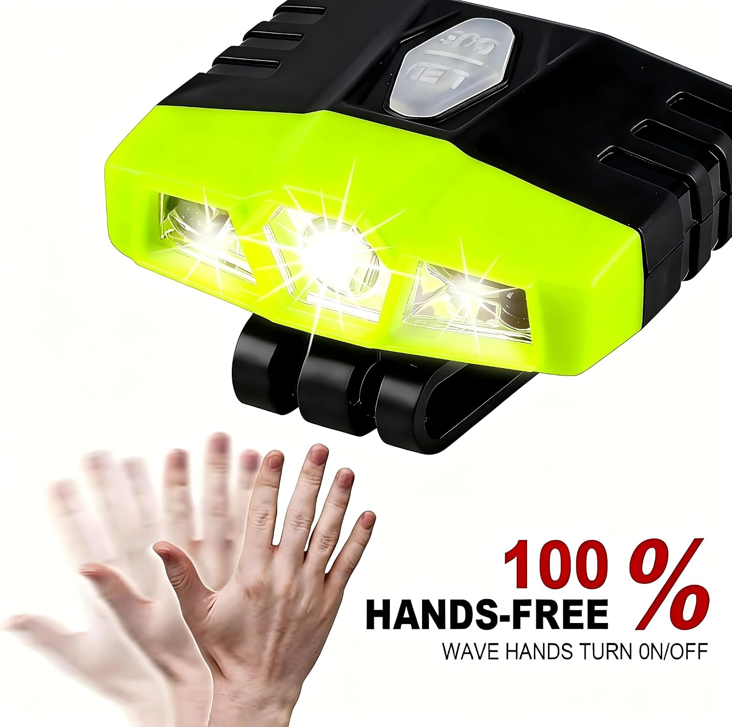LHOTSE Rechargeable LED Hat Clip Light