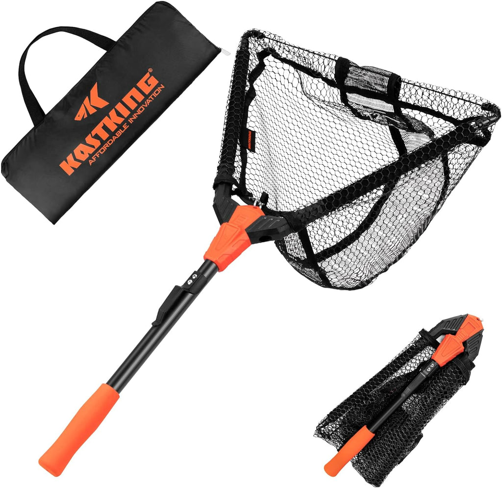 KastKing Pontus Floating Fishing Landing Net with Built-in Length Scale
