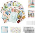 Soft Green Boho All-in-One Vision Board Kit, 540 Pre-Cut Cards, 30 Sheets