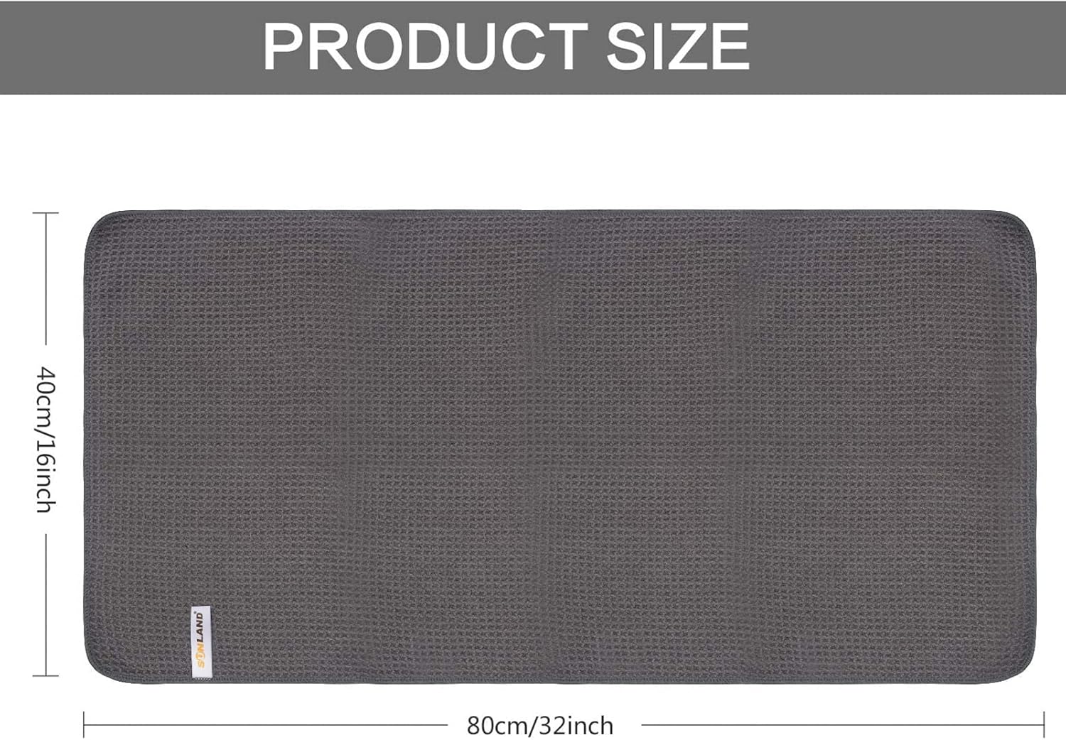 SUNLAND Microfiber Workout Gym Sweat Towels for Men