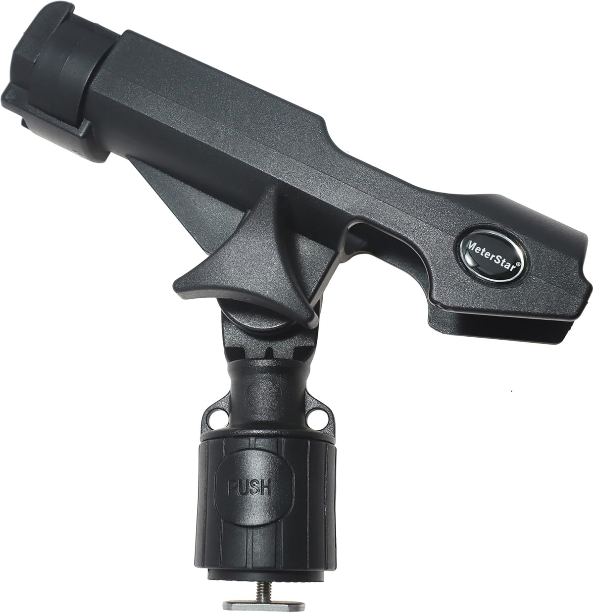 New Upgrade 360 Degrees MiniPort Fishing Rod Holder with Mini Rod Holder,Rod Holder with Track Mounting Base Kit with Installation Accessories and Tools