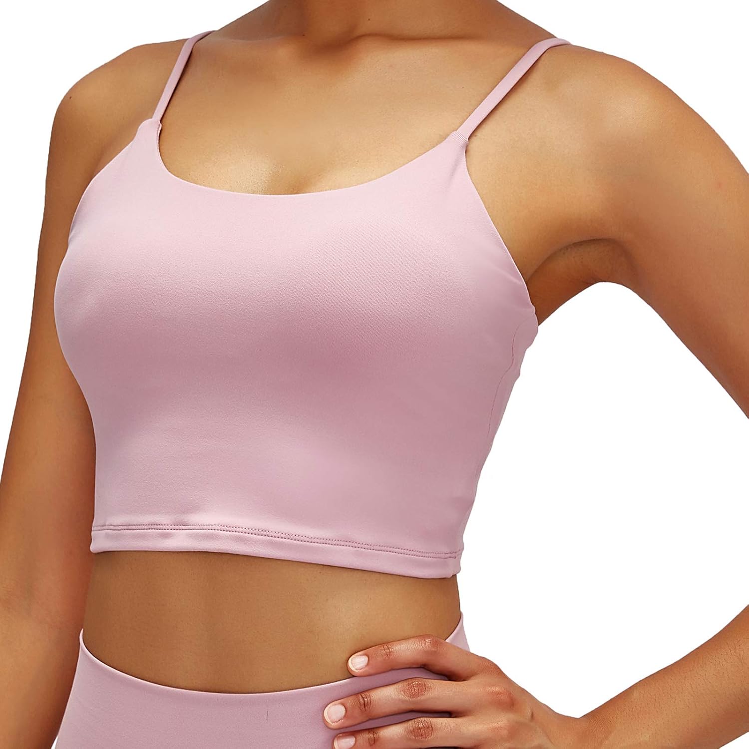 Lemedy Women Padded Sports Bra Yoga Tank Top